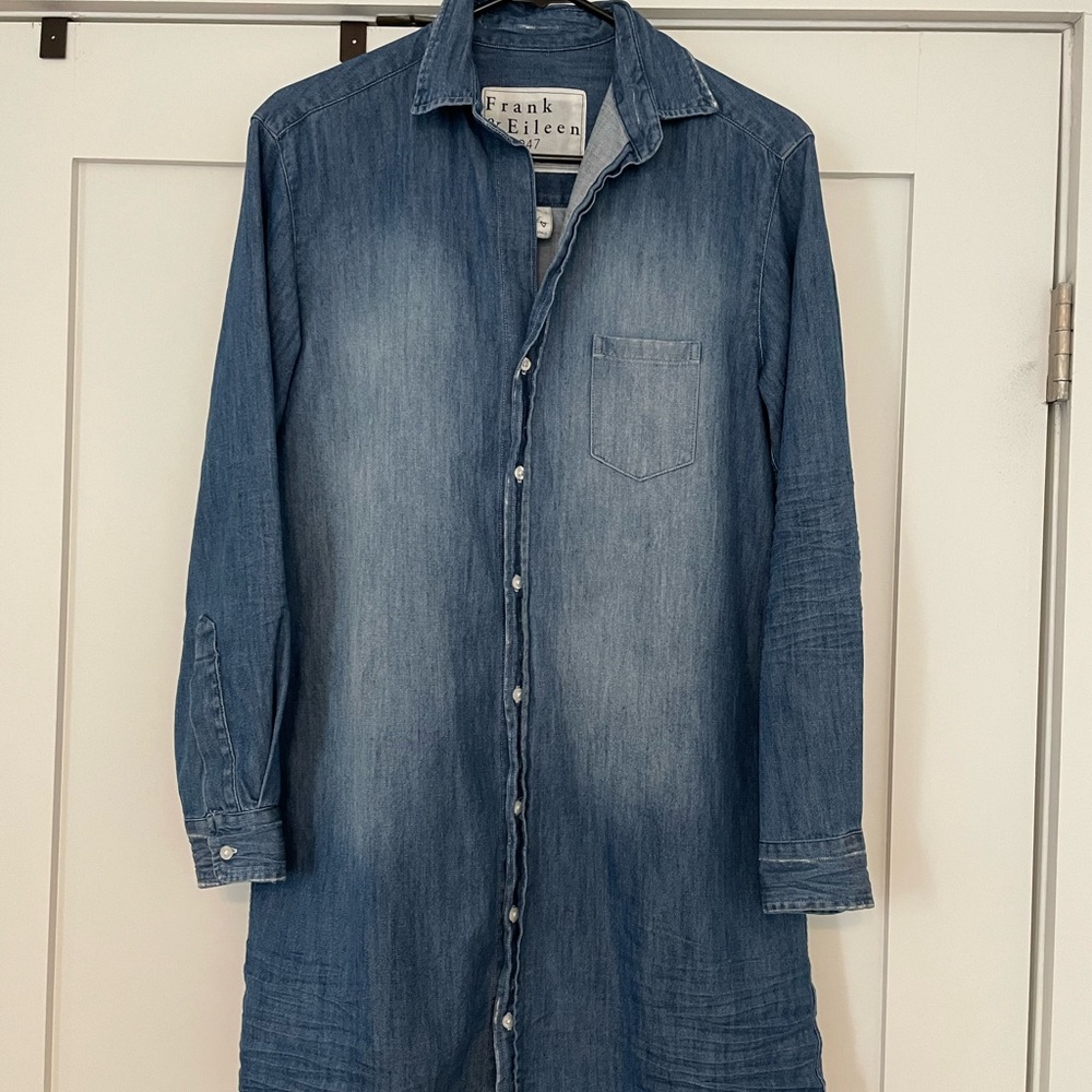 Frank & Eileen Mary Denim Shirtdress